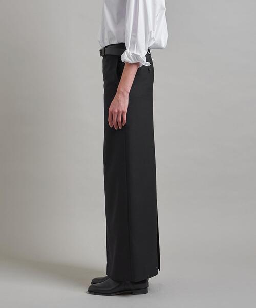 LOEFF（ロエフ）の「＜LOEFF＞バックサテン ローウエスト マキシ