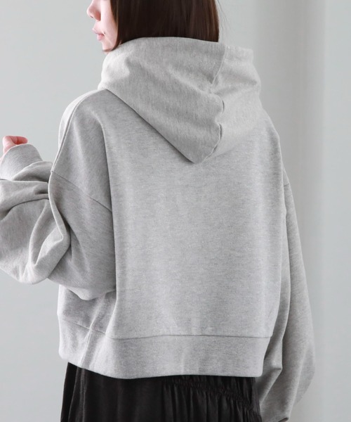 archives(アルシーヴ)の「ラメ裏毛パーカー(パーカー・レディース・ブラック/オフホワイト/グレー・MEDIUM)」の14枚目の写真