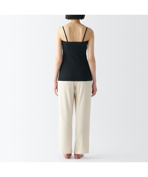 無印良品(ムジルシリョウヒン)の「婦人 さらっと綿 ブラキャミソール(インナーウェア/肌着・レディース・ホワイト/ブルー系1/ライトピンク/ブラック・S/XL/L/M)」の15枚目の写真