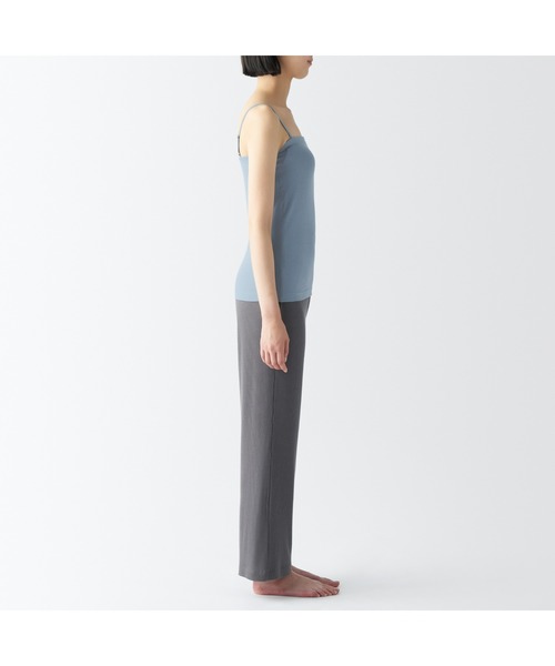 無印良品(ムジルシリョウヒン)の「婦人 さらっと綿 ブラキャミソール(インナーウェア/肌着・レディース・ホワイト/ブルー系1/ライトピンク/ブラック・S/XL/L/M)」の22枚目の写真