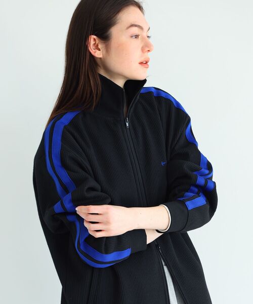 CRAFT STANDARD BOUTIQUE（クラフトスタンダードブティック）の「【ユニセックス】トラックジャケット（ジャージ・レディース・ネイビー/オレンジ/ベージュ/ブラウン/アイボリー/ブラック・XL/L/M）」の7枚目の写真