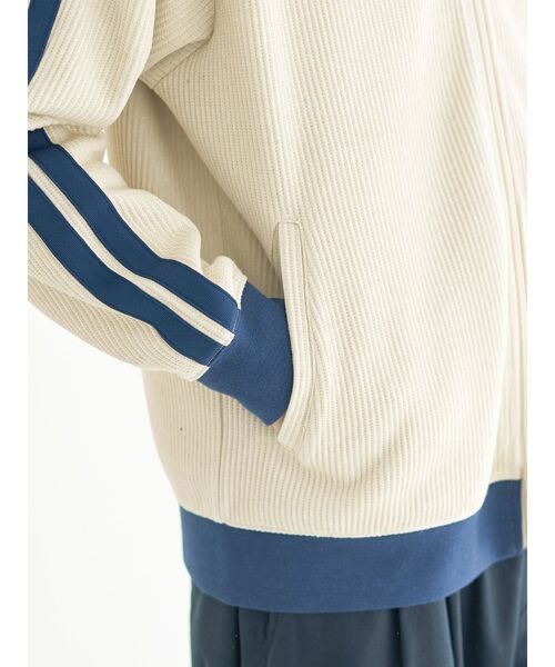 CRAFT STANDARD BOUTIQUE（クラフトスタンダードブティック）の「【ユニセックス】トラックジャケット（ジャージ・レディース・ネイビー/オレンジ/ベージュ/ブラウン/アイボリー/ブラック・XL/L/M）」の12枚目の写真