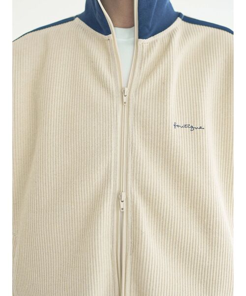 CRAFT STANDARD BOUTIQUE（クラフトスタンダードブティック）の「【ユニセックス】トラックジャケット（ジャージ・レディース・ネイビー/オレンジ/ベージュ/ブラウン/アイボリー/ブラック・XL/L/M）」の13枚目の写真