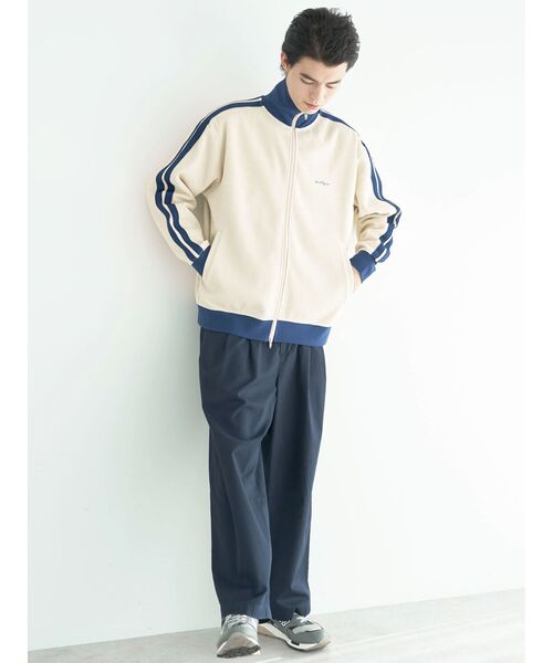 CRAFT STANDARD BOUTIQUE（クラフトスタンダードブティック）の「【ユニセックス】トラックジャケット（ジャージ・レディース・ネイビー/オレンジ/ベージュ/ブラウン/アイボリー/ブラック・XL/L/M）」の14枚目の写真