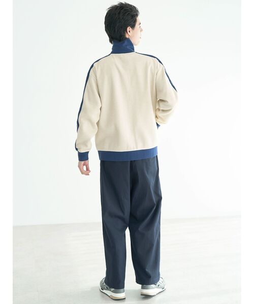 CRAFT STANDARD BOUTIQUE（クラフトスタンダードブティック）の「【ユニセックス】トラックジャケット（ジャージ・レディース・ネイビー/オレンジ/ベージュ/ブラウン/アイボリー/ブラック・XL/L/M）」の15枚目の写真