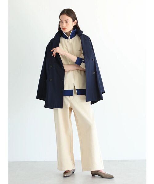 CRAFT STANDARD BOUTIQUE（クラフトスタンダードブティック）の「【ユニセックス】トラックジャケット（ジャージ・レディース・ネイビー/オレンジ/ベージュ/ブラウン/アイボリー/ブラック・XL/L/M）」の17枚目の写真