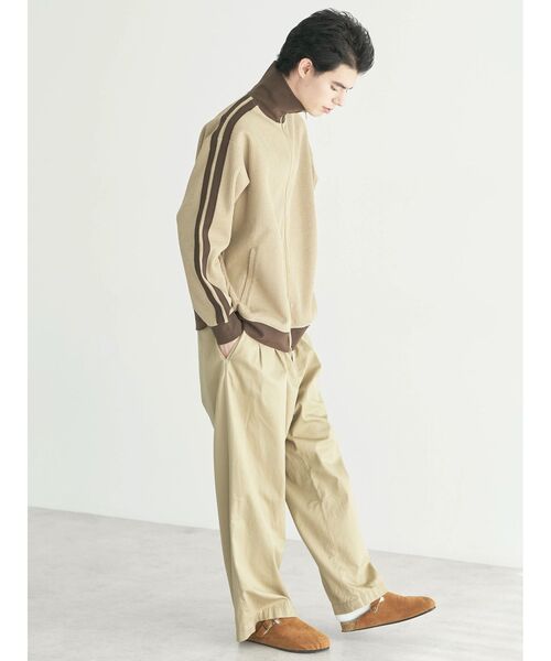 CRAFT STANDARD BOUTIQUE（クラフトスタンダードブティック）の「【ユニセックス】トラックジャケット（ジャージ・レディース・ネイビー/オレンジ/ベージュ/ブラウン/アイボリー/ブラック・XL/L/M）」の19枚目の写真