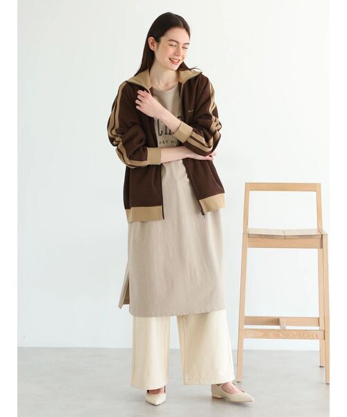 CRAFT STANDARD BOUTIQUE（クラフトスタンダードブティック）の「【ユニセックス】トラックジャケット（ジャージ・レディース・ネイビー/オレンジ/ベージュ/ブラウン/アイボリー/ブラック・XL/L/M）」の22枚目の写真