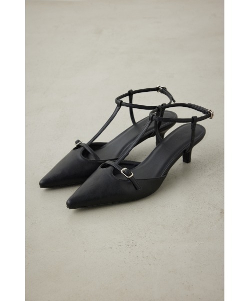 AZUL by moussy（アズールバイマウジー）の「インステップストラップサンダル（サンダル・レディース・グレー/ブラック・SMALL/MEDIUM/LARGE）」の2枚目の写真