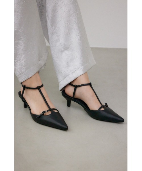 AZUL by moussy（アズールバイマウジー）の「インステップストラップサンダル（サンダル・レディース・グレー/ブラック・SMALL/MEDIUM/LARGE）」の3枚目の写真