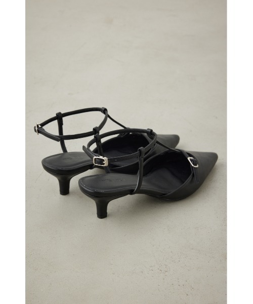 AZUL by moussy（アズールバイマウジー）の「インステップストラップサンダル（サンダル・レディース・グレー/ブラック・SMALL/MEDIUM/LARGE）」の6枚目の写真