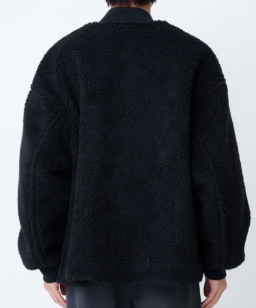CULLNI（クルニ）の「Wool Boa Front Zip Blouson（ブルゾン）」 - WEAR