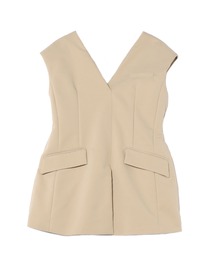 venit（ヴェニット）の「VENIT / double cloth vest(ダブルクロスベスト)（ベスト）」