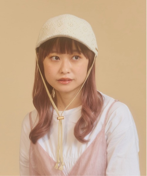 kaorinomori（カオリノモリ）の「kaorinomori レーブキャップ / カオリノモリ（キャップ・レディース・クリーム/ブルー/ブラック・FREE）」の8枚目の写真
