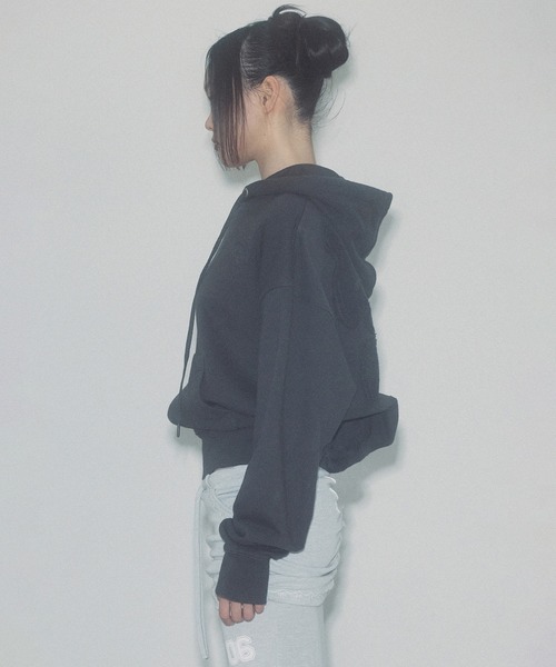 SCULPTOR（スカルプター）の「Acid Peel Bow Hoodie/アシッドピール