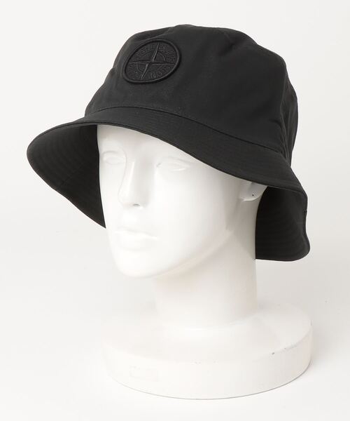 STONE ISLAND（ストーンアイランド）の「LOGO BUCKET HAT（キャップ・メンズ・ブラック系その他・XL）」の8枚目の写真