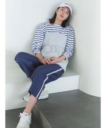 Samansa Mos2 blue | キャミビスチェ(シャツ/ブラウス)