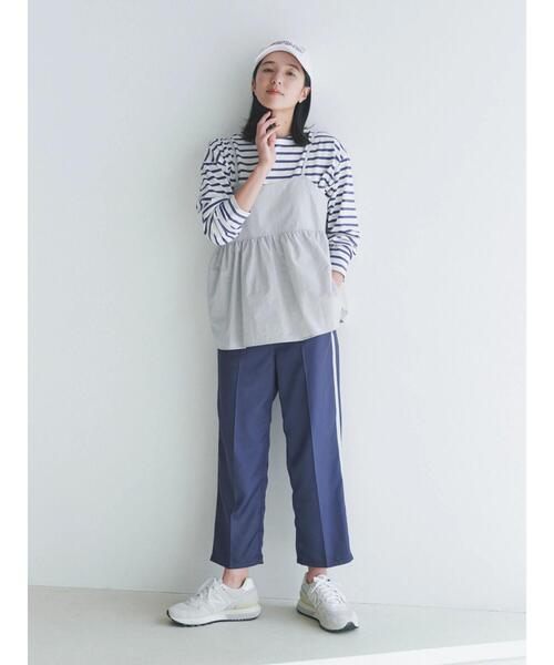 Samansa Mos2 blue（サマンサモスモスブルー）の「キャミビスチェ（シャツ/ブラウス・レディース・シルバーグレー/グレー/ブラック・F）」の18枚目の写真