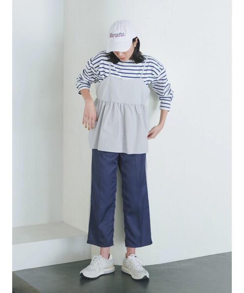 Samansa Mos2 blue（サマンサモスモスブルー）の「キャミビスチェ（シャツ/ブラウス・レディース・シルバーグレー/グレー/ブラック・F）」の20枚目の写真