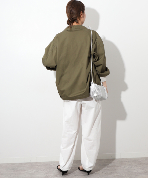 ジャーナルスタンダード　relume フライトジャケット　カーキ　M JOURNAL STANDARD relume カーキ ミリタリージャケット - メルカリ