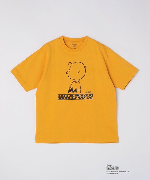 セール】SHIPS: VINTAGE PEANUTS スヌーピー プリント Tシャツ