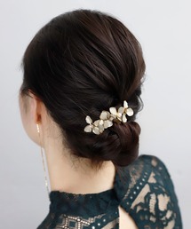 ANEMONE | パール×ボリュームフラワーコーム(その他ヘアアクセサリー)