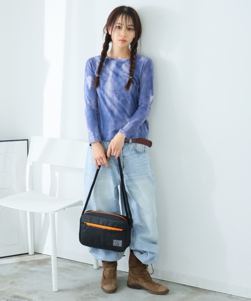 SUNNYDAY SUNDAY(サニーデーサンデー)の「SUNNYDAY SUNDAY ショルダーバッグ(ショルダーバッグ・レディース・ネイビー/ブラック/カーキ・FREE)」の9枚目の写真