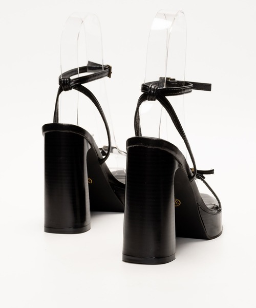 SVEC(シュベック)の「ブロックハイヒール アンクルストラップ サンダル(サンダル・レディース・ブラック系その他/ブラック・37/39/35)」の17枚目の写真