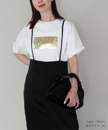 UR'S | 箔プリントTシャツ(Tシャツ/カットソー)