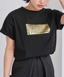 箔プリントTシャツ