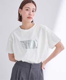 UR'S | 箔プリントTシャツ(Tシャツ/カットソー)