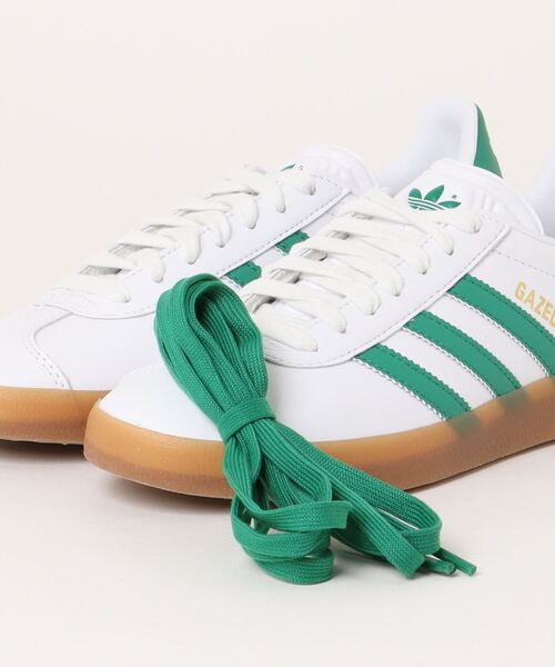 新品未使用 adidas Gazelle IH2216 240 adidas Gazelle (White / Green / Gum) IH2216 - Allike Store