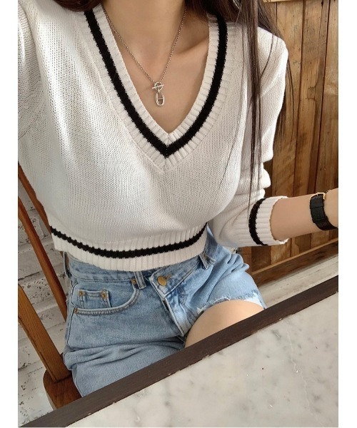 LYEON（リヨン）の「アシメウエストデニムショートパンツ（デニムパンツ・レディース・ブルー・LARGE/MEDIUM/SMALL）」の21枚目の写真