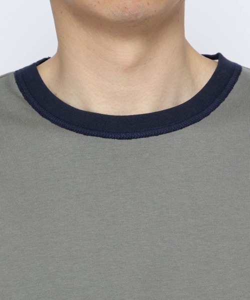 HARE（ハレ）の「リバーシブルシアーレイヤードカットソー(HARE)（Tシャツ/カットソー・メンズ・ブラック/グレー/ブラック系その他・FREE）」の15枚目の写真