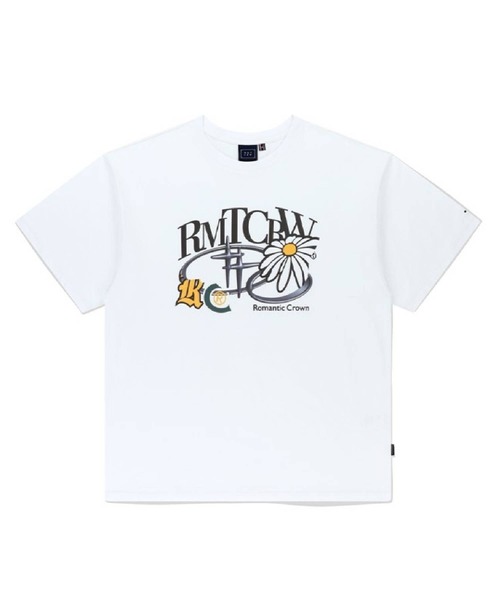 【ROMANTIC CROWN】★24SS★リペア シャイニング ロゴ Tシャツ ROMANTIC CROWN】☆24SS☆リペア シャイニング ロゴ Tシャツ