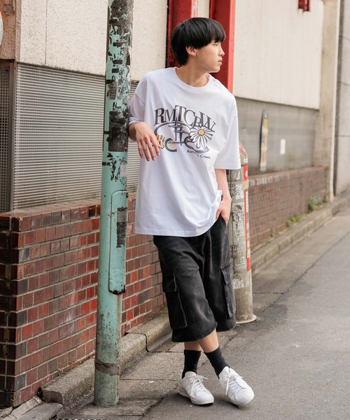 【ROMANTIC CROWN】★24SS★リペア シャイニング ロゴ Tシャツ ROMANTIC CROWN】☆24SS☆リペア シャイニング ロゴ Tシャツ