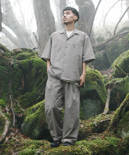 EKAL（エカル）の「『通気性/速乾』EASY BREEZY SHORT-SLEEVE SHIRTS（シャツ/ブラウス・メンズ・モカ/カーキ/ブラック・MEDIUM/LARGE）」の8枚目の写真