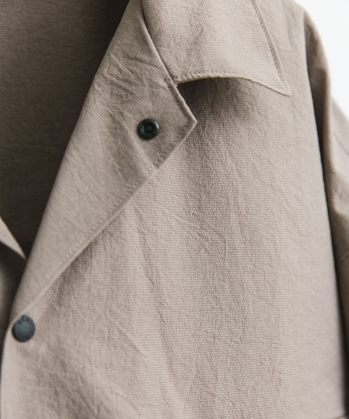 EKAL（エカル）の「『通気性/速乾』EASY BREEZY SHORT-SLEEVE SHIRTS（シャツ/ブラウス・メンズ・モカ/カーキ/ブラック・MEDIUM/LARGE）」の13枚目の写真