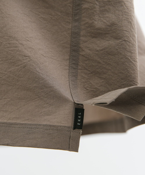 EKAL（エカル）の「『通気性/速乾』EASY BREEZY SHORT-SLEEVE SHIRTS（シャツ/ブラウス・メンズ・モカ/カーキ/ブラック・MEDIUM/LARGE）」の14枚目の写真