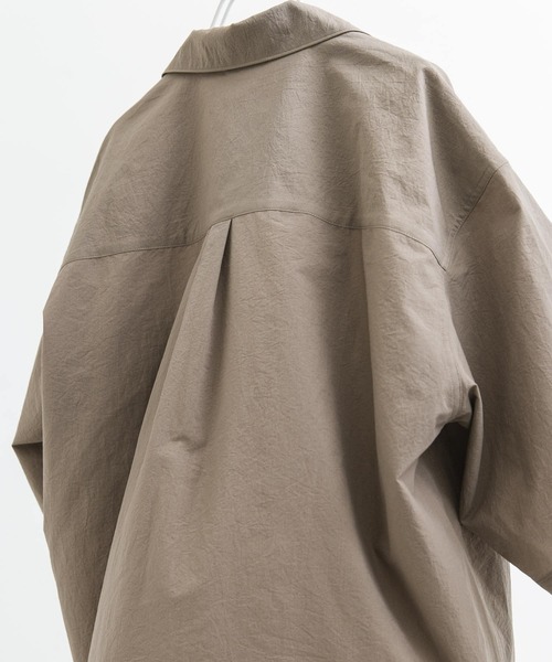 EKAL（エカル）の「『通気性/速乾』EASY BREEZY SHORT-SLEEVE SHIRTS（シャツ/ブラウス・メンズ・モカ/カーキ/ブラック・MEDIUM/LARGE）」の15枚目の写真