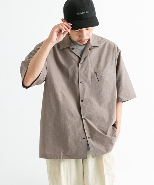 EKAL（エカル）の「『通気性/速乾』EASY BREEZY SHORT-SLEEVE SHIRTS（シャツ/ブラウス・メンズ・モカ/カーキ/ブラック・MEDIUM/LARGE）」の17枚目の写真