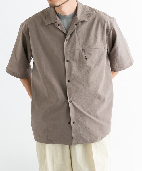 EKAL（エカル）の「『通気性/速乾』EASY BREEZY SHORT-SLEEVE SHIRTS（シャツ/ブラウス・メンズ・モカ/カーキ/ブラック・MEDIUM/LARGE）」の18枚目の写真