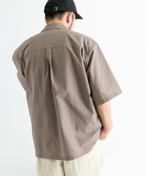 EKAL（エカル）の「『通気性/速乾』EASY BREEZY SHORT-SLEEVE SHIRTS（シャツ/ブラウス・メンズ・モカ/カーキ/ブラック・MEDIUM/LARGE）」の20枚目の写真