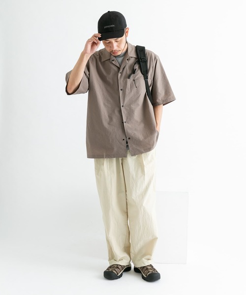 EKAL（エカル）の「『通気性/速乾』EASY BREEZY SHORT-SLEEVE SHIRTS（シャツ/ブラウス・メンズ・モカ/カーキ/ブラック・MEDIUM/LARGE）」の22枚目の写真