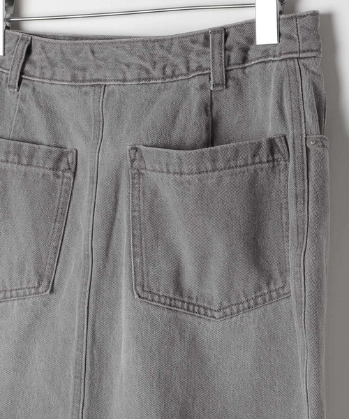 Heather（ヘザー）の「デニムスリットロングスカート　129898（デニムスカート・レディース・グレー/ブルー・S/M）」の3枚目の写真