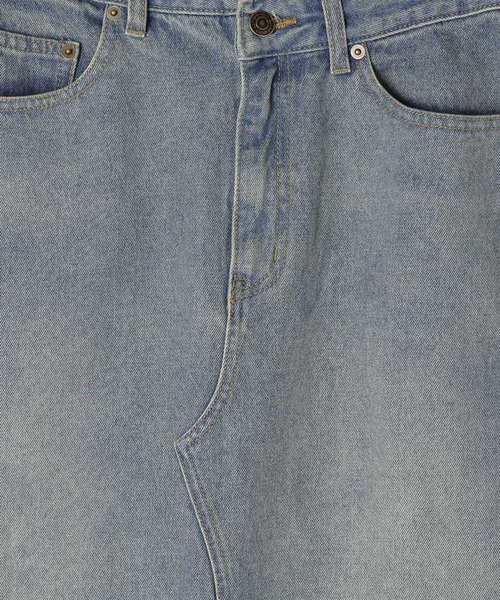 Heather（ヘザー）の「デニムスリットロングスカート　129898（デニムスカート・レディース・グレー/ブルー・S/M）」の12枚目の写真