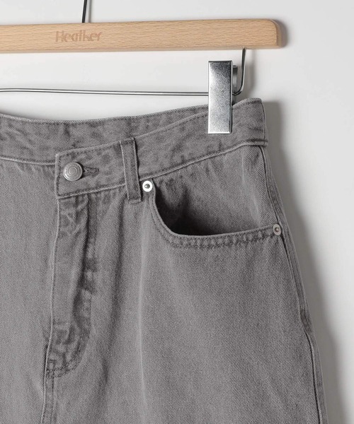 Heather（ヘザー）の「デニムスリットロングスカート　129898（デニムスカート・レディース・グレー/ブルー・S/M）」の9枚目の写真