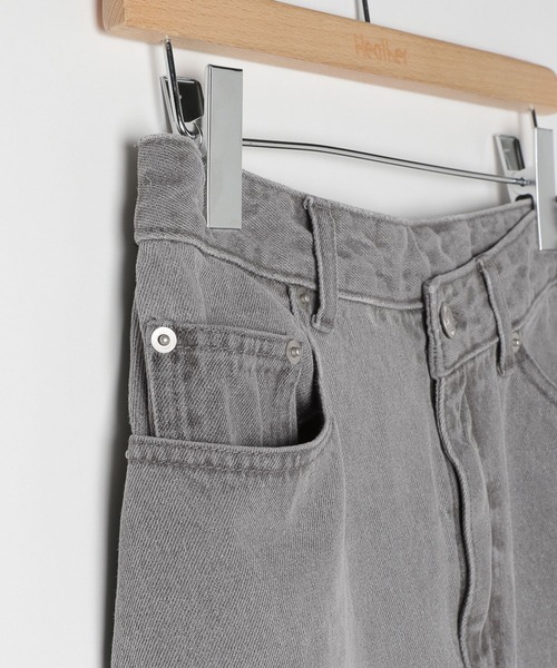 Heather（ヘザー）の「デニムスリットロングスカート　129898（デニムスカート・レディース・グレー/ブルー・S/M）」の8枚目の写真