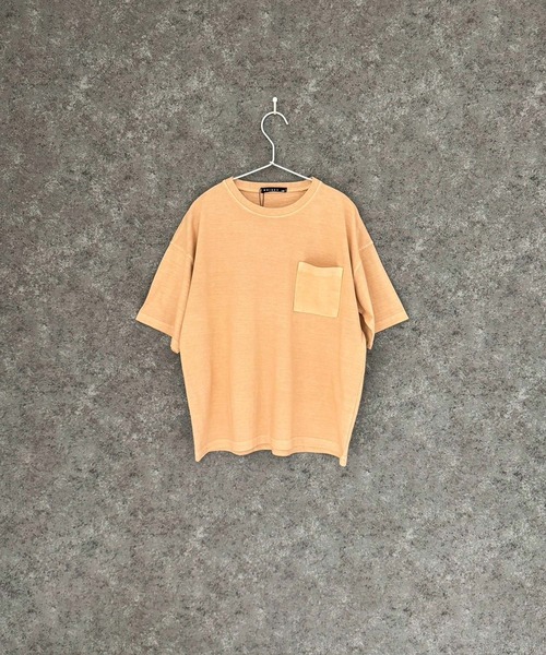 クーティー 25ss ピグメントダイ オーバーサイズ Tシャツ ベージュ系 クーティー 25ss ピグメントダイ オーバーサイズ Tシャツ