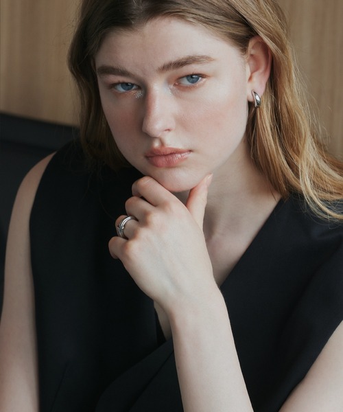 CENE(セネ)の「【CENE】セネ/トリプルコネクトリング(リング・レディース・シルバー×ゴールド/ゴールド/シルバー・#11/#13)」の10枚目の写真